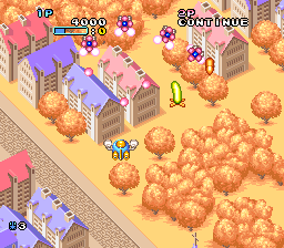 Pop'n TwinBee (Japan) In game screenshot